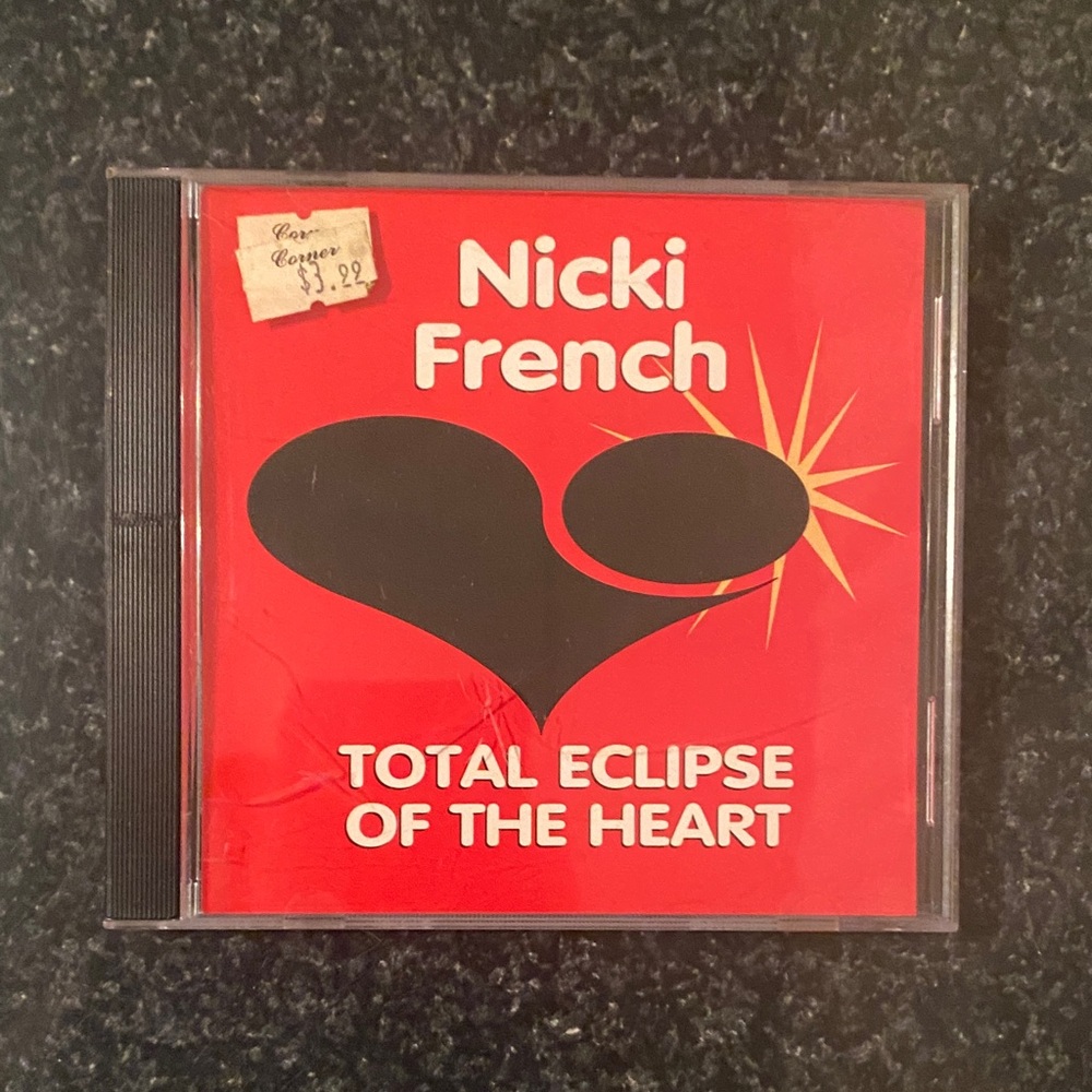Vintage Nicki French Total Eclipse Of The Heart CD Single
